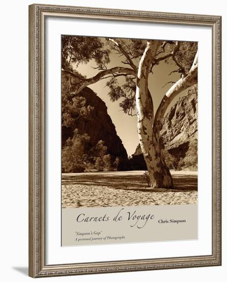 Simpson's Gap-Chris Simpson-Framed Giclee Print