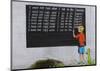 Simpsons-Banksy-Mounted Giclee Print