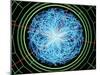 Simulation of Higgs Boson Production-David Parker-Mounted Photographic Print