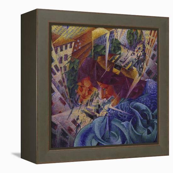 Simultaneous Vision-Umberto Boccioni-Framed Premier Image Canvas