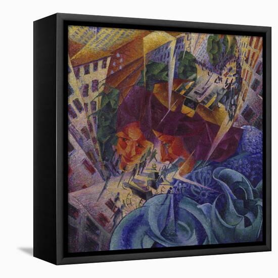 Simultaneous Vision-Umberto Boccioni-Framed Premier Image Canvas