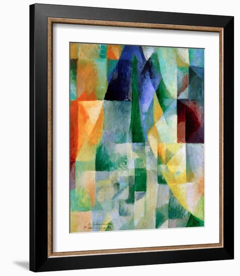 Simultaneous Windows, 1912-Robert Delaunay-Framed Giclee Print