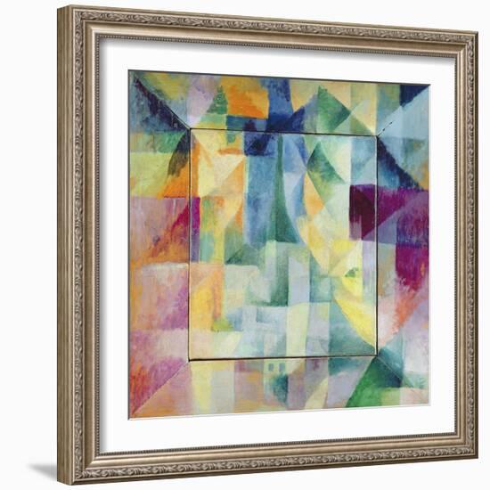 Simultaneous Windows on the City, 1912-Robert Delaunay-Framed Giclee Print