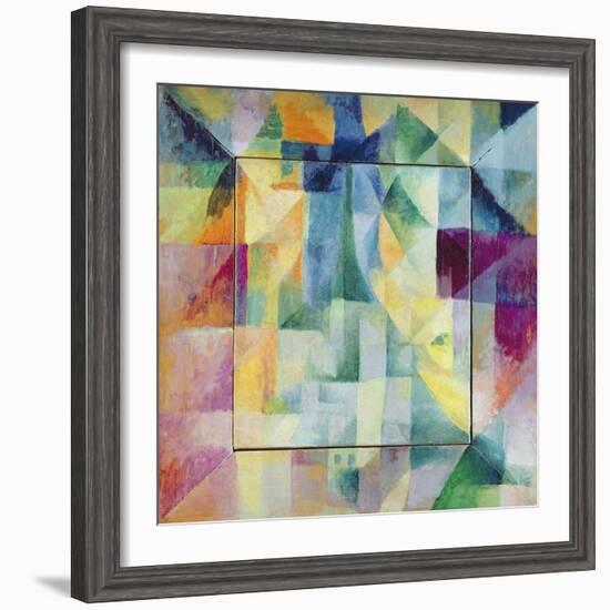 Simultaneous Windows on the City, 1912-Robert Delaunay-Framed Giclee Print