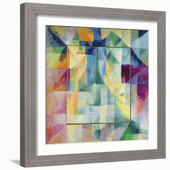 Simultaneous Windows on the City, 1912-Robert Delaunay-Framed Giclee Print