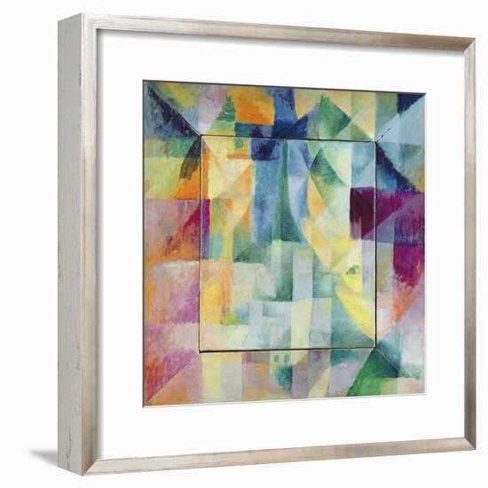 Simultaneous Windows on the City, 1912-Robert Delaunay-Framed Giclee Print