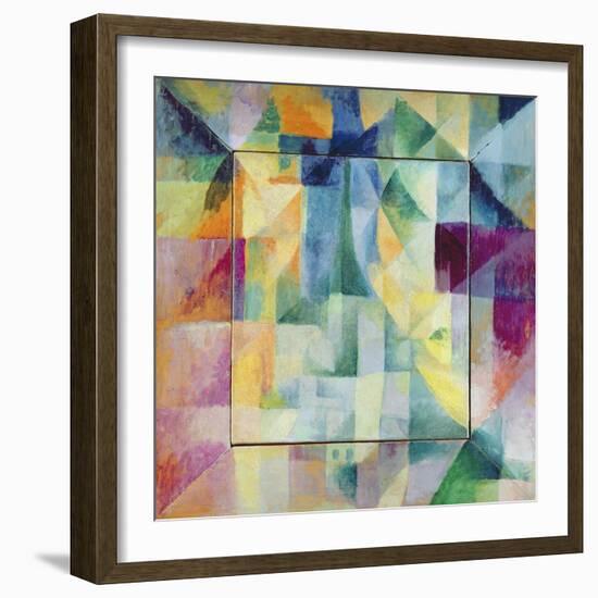 Simultaneous Windows on the City, 1912-Robert Delaunay-Framed Giclee Print