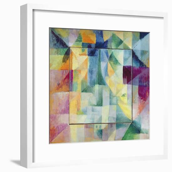 Simultaneous Windows on the City, 1912-Robert Delaunay-Framed Giclee Print