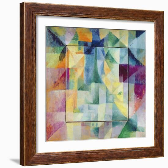 Simultaneous Windows on the City, 1912-Robert Delaunay-Framed Giclee Print