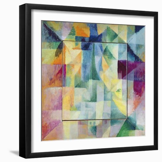 Simultaneous Windows on the City, 1912-Robert Delaunay-Framed Giclee Print