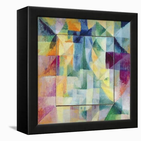 Simultaneous Windows on the City, 1912-Robert Delaunay-Framed Premier Image Canvas