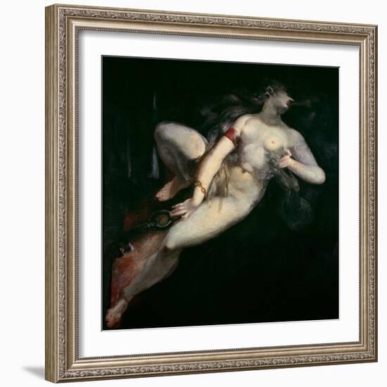 Sin Pursued by Death-Henry Fuseli-Framed Giclee Print