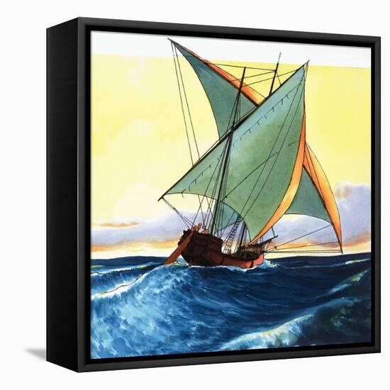 Sinbad the Sailor-Nadir Quinto-Framed Premier Image Canvas