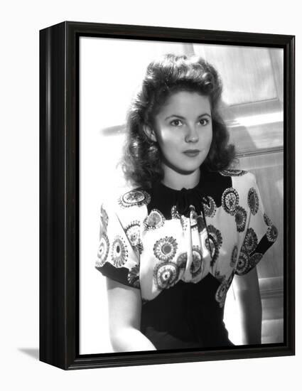 Since You Went Away, Shirley Temple, 1944-null-Framed Stretched Canvas