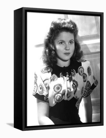 Since You Went Away, Shirley Temple, 1944-null-Framed Stretched Canvas