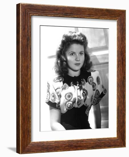 Since You Went Away, Shirley Temple, 1944-null-Framed Photo