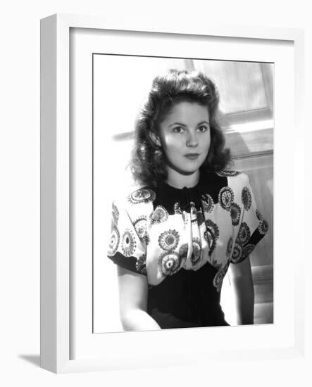 Since You Went Away, Shirley Temple, 1944-null-Framed Photo