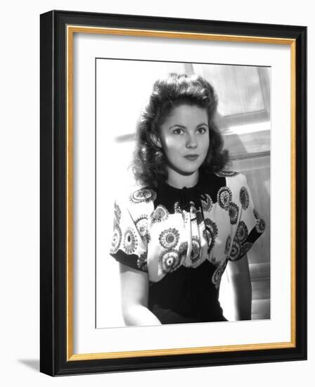 Since You Went Away, Shirley Temple, 1944-null-Framed Photo