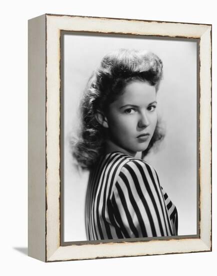 Since You Went Away, Shirley Temple, 1944-null-Framed Stretched Canvas