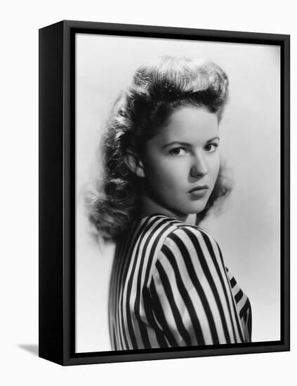 Since You Went Away, Shirley Temple, 1944-null-Framed Stretched Canvas