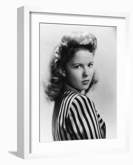 Since You Went Away, Shirley Temple, 1944-null-Framed Photo