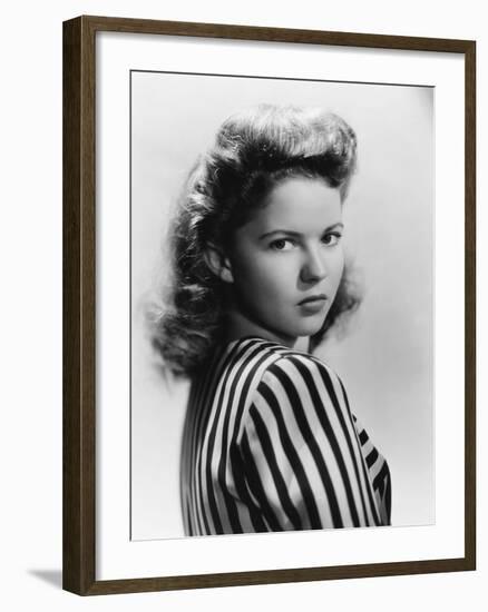 Since You Went Away, Shirley Temple, 1944-null-Framed Photo