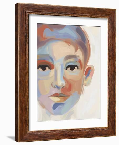 Sincere Contemplation - Look-Aria Ellis-Framed Giclee Print