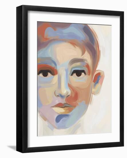 Sincere Contemplation - Look-Aria Ellis-Framed Giclee Print