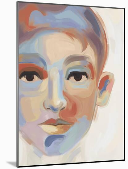 Sincere Contemplation - Look-Aria Ellis-Mounted Giclee Print