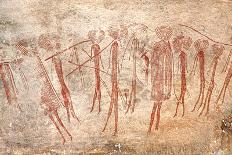 Cave Painting: Kondusi Stick Dance, Tanzania-Sinclair Stammers-Photographic Print