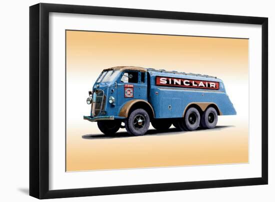 Sinclair Truck-null-Framed Art Print