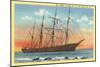 Sindia, Full-Rigged Clipper, Ocean City, New Jersey-null-Mounted Art Print