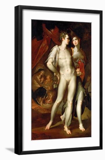 Sine Cerere et Baccho Friget Venus-Bartholomeus Spranger-Framed Premium Giclee Print