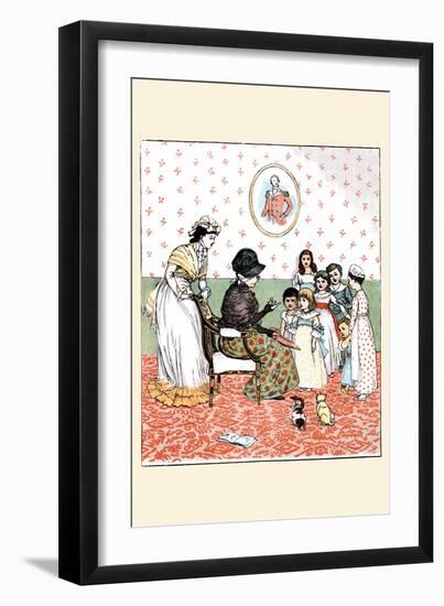 Sing a Song of Sixpence; Poem Related to Children by a Elderly Woman-Randolph Caldecott-Framed Art Print