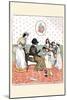 Sing a Song of Sixpence; Poem Related to Children by a Elderly Woman-Randolph Caldecott-Mounted Art Print