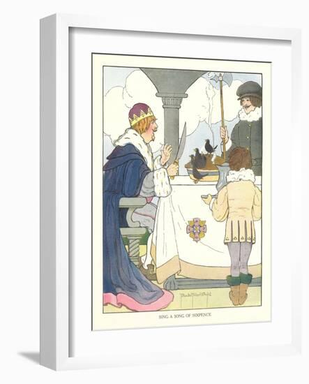 Sing a Song of Sixpence-null-Framed Art Print
