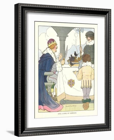 Sing a Song of Sixpence-null-Framed Art Print