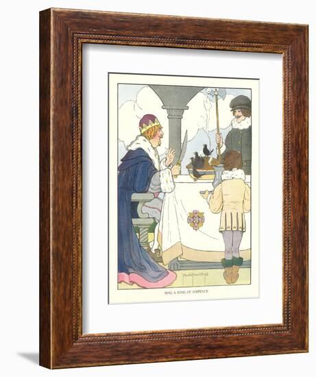 Sing a Song of Sixpence-null-Framed Art Print