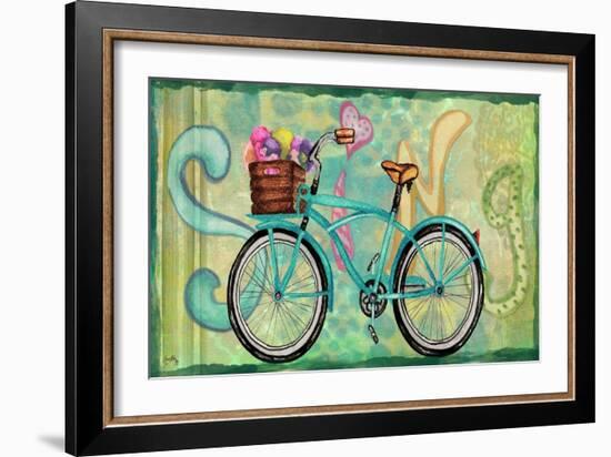 Sing and Play Bike I-Elizabeth Medley-Framed Art Print