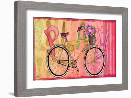 Sing and Play Bike II-Elizabeth Medley-Framed Art Print