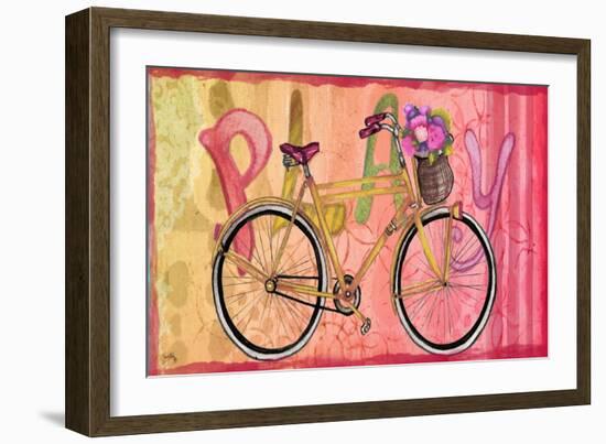 Sing and Play Bike II-Elizabeth Medley-Framed Art Print