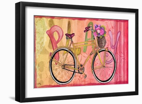 Sing and Play Bike II-Elizabeth Medley-Framed Art Print