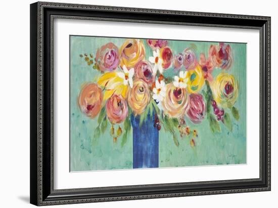 Sing Song Flowers-Jurgen Gottschlag-Framed Art Print