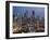 Singapore, City Skyline at Night-Steve Vidler-Framed Photographic Print