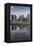 Singapore, City Skyline by the Marina Reservoir-Walter Bibikow-Framed Premier Image Canvas