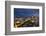 Singapore, City Skyline Elevated View Above the Padang, Dusk-Walter Bibikow-Framed Photographic Print