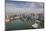 Singapore, Elevated City Skyline Above Marina Reservoir, Morning-Walter Bibikow-Mounted Photographic Print