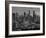 Singapore, Singapore Skyline Financial District Illuminated at Dusk, Asia-Gavin Hellier-Framed Photographic Print