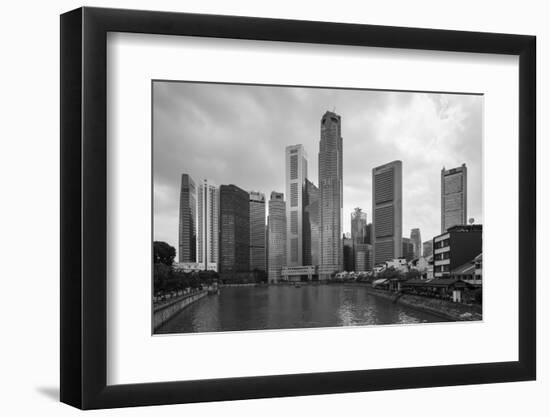 Singapore Skyline-Paul Souders-Framed Photographic Print