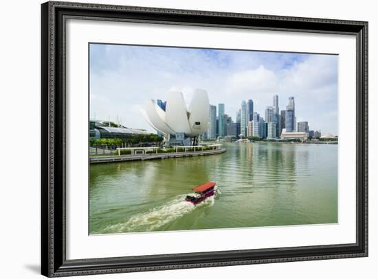 Singapore Skyline-Fraser Hall-Framed Photographic Print